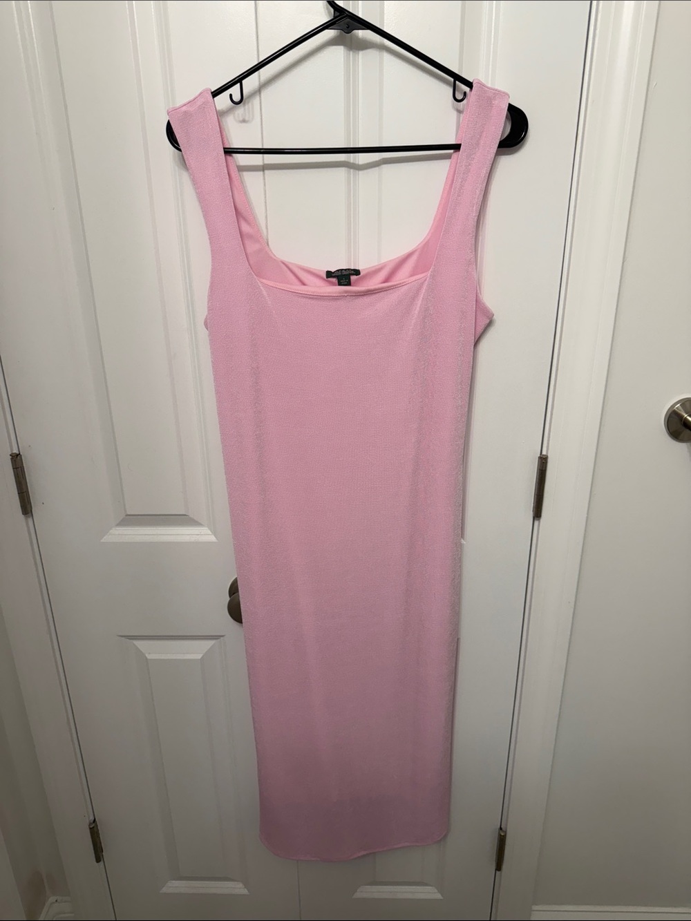 wild fable Soft Pink Midi Tank Dress